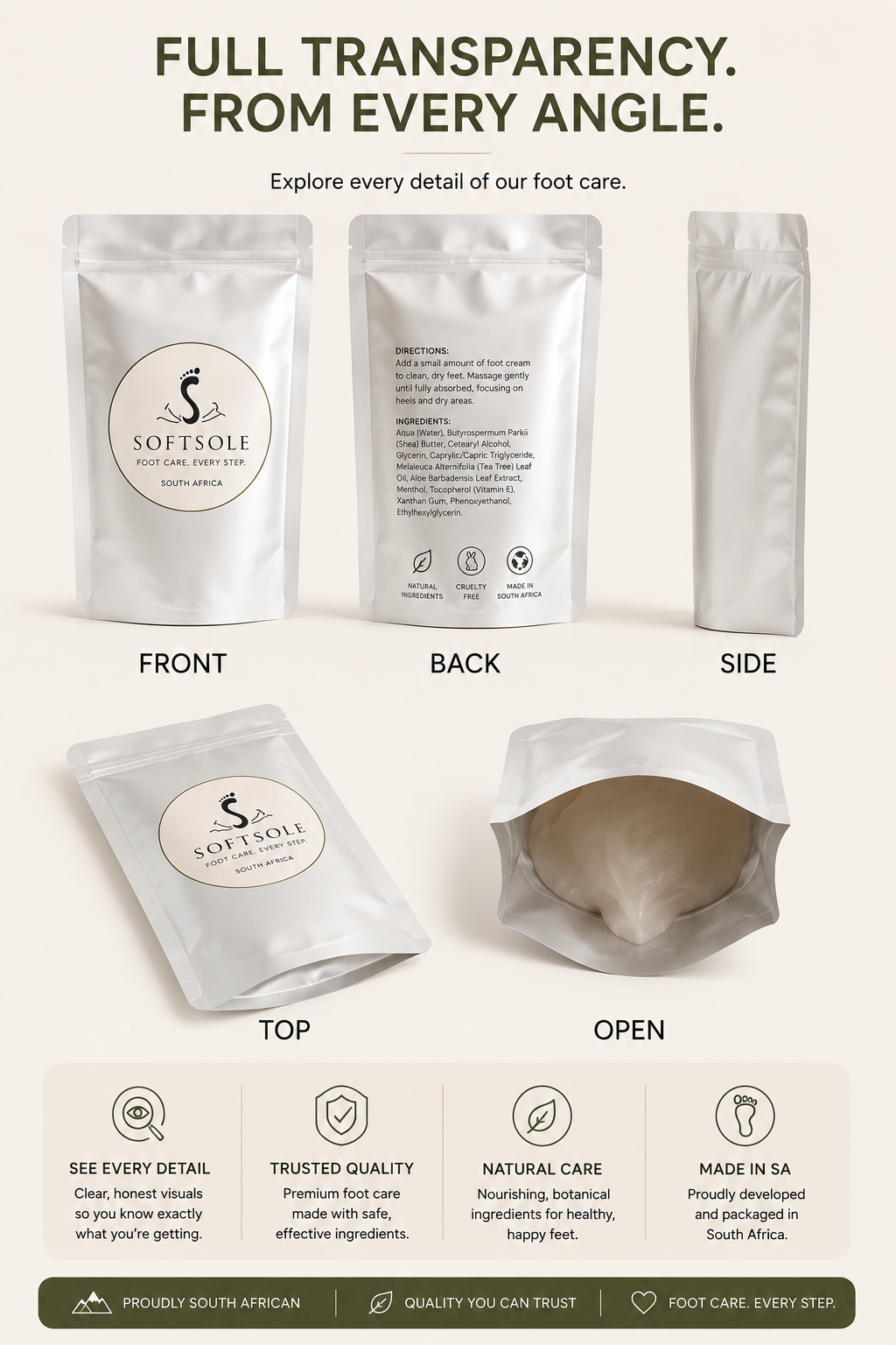 SoftSole™Foot Peel Mask