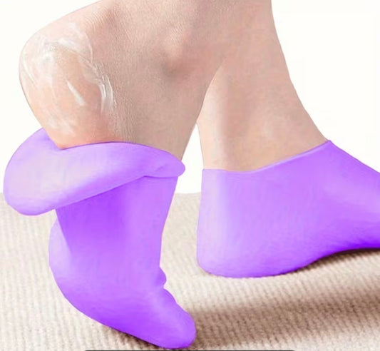 HydraHeel Intensive Moisturizing Gel Socks for Deep Heel Repair