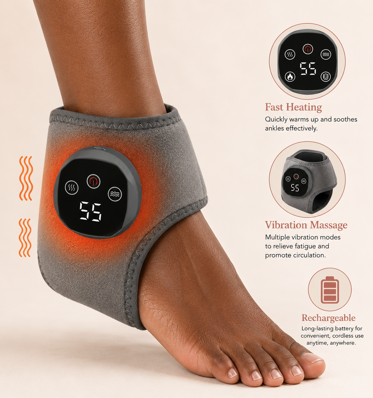 SoleLuxe Therapy Wireless Foot Massager